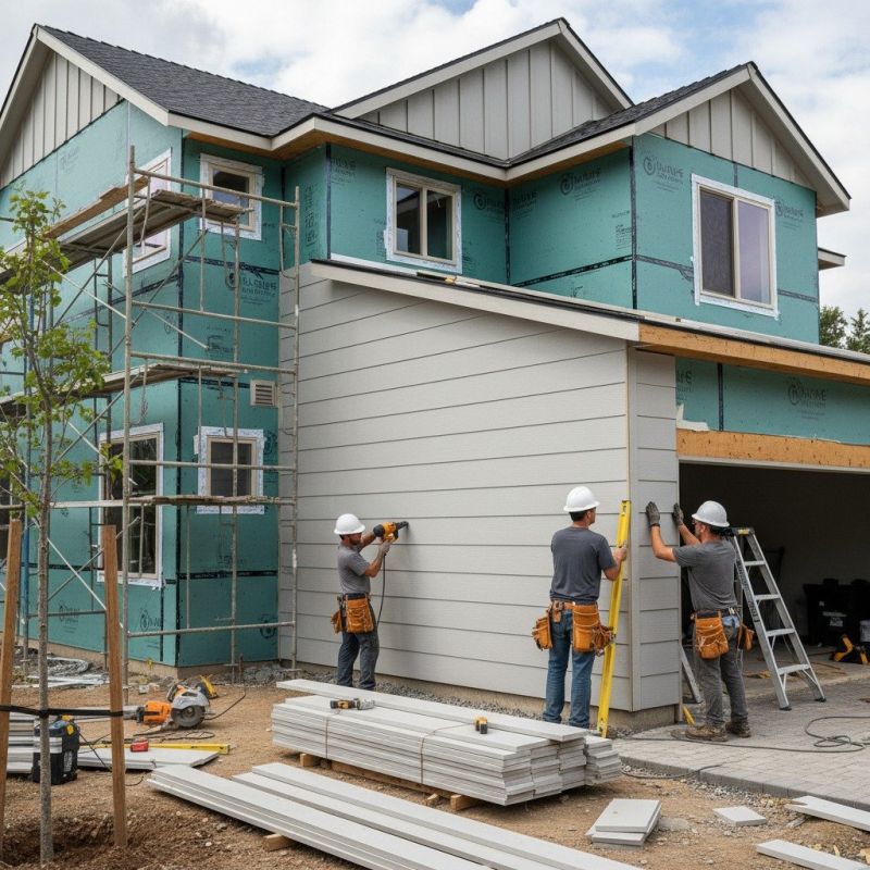 Cedar Siding Installation detail