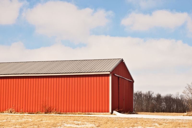 Pole Barn Siding Installation